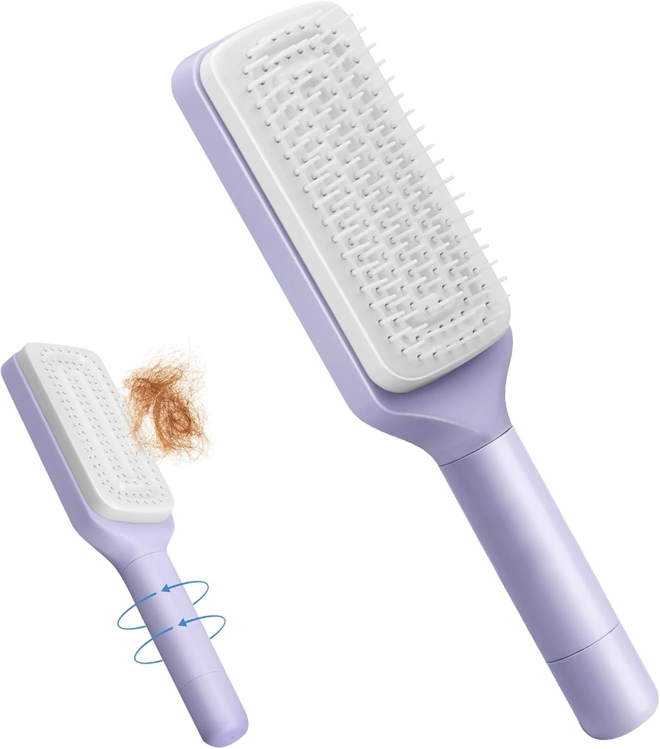 Self-Cleaning hairbrush